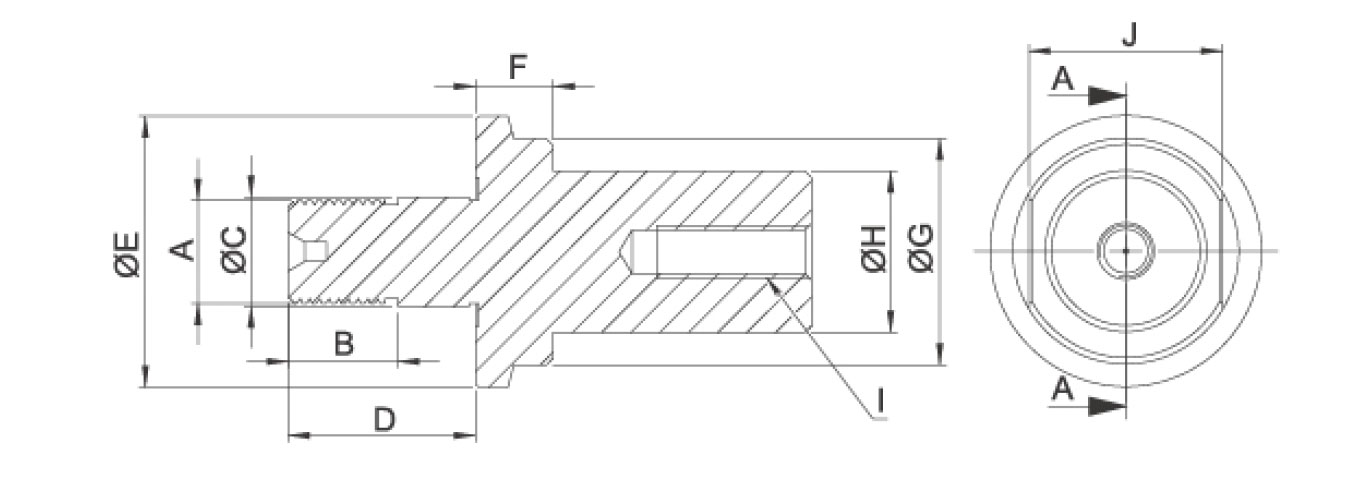 B-B Cross-Section View