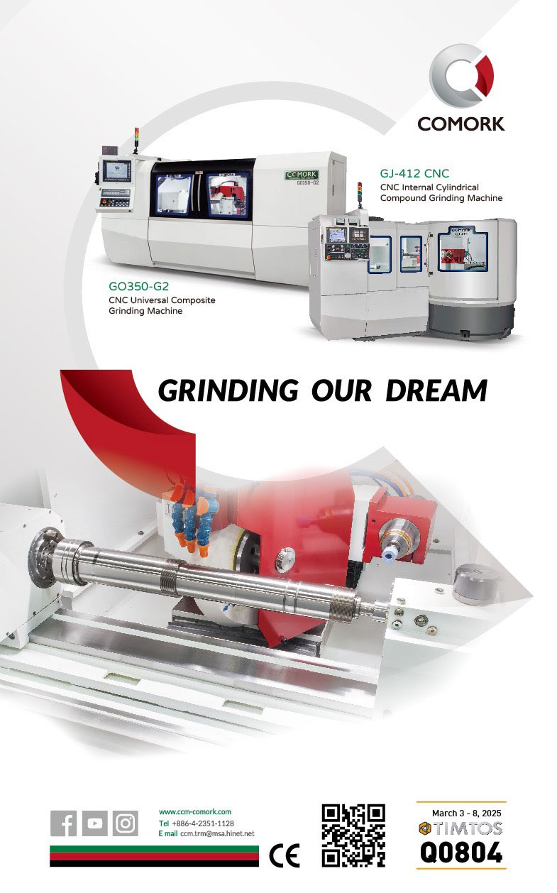COMORK GO350-G2 and GJ-412 CNC at TIMTOS 2025